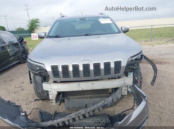 1C4PJLCBXKD285733 2019 JEEP CHEROKEE Silver Սալոնի հետևի տեսք