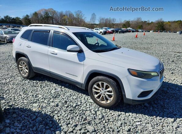 1C4PJLCBXKD286218 2019 JEEP CHEROKEE Белый Передняя правая четверть