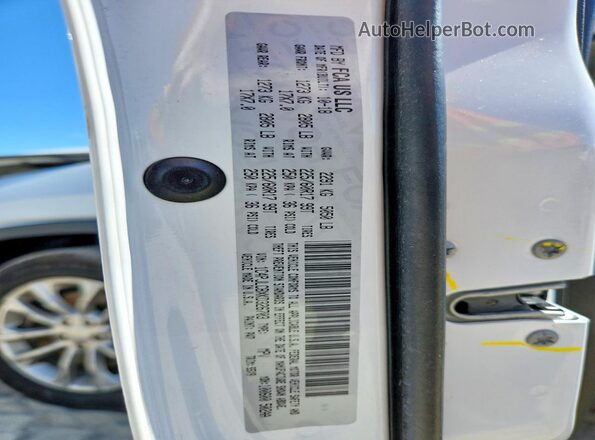 1C4PJLCBXKD326703 2019 JEEP CHEROKEE White VIN կոդի պիտակի տեսք