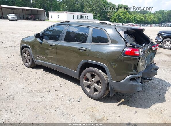 1C4PJLCS6GW351450 2016 JEEP CHEROKEE Зеленый Задняя левая четверть