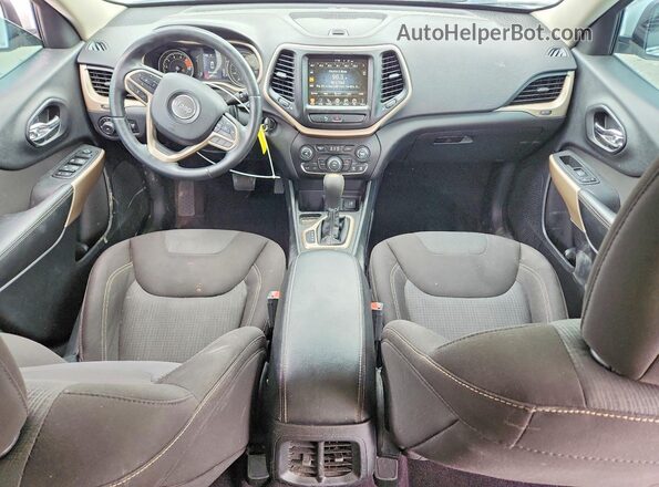 1C4PJLCS8HW669507 2017 JEEP CHEROKEE White Առջևի վահանակի տեսք