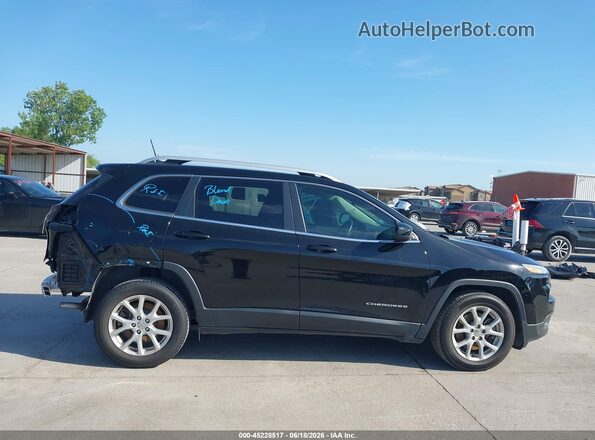 1C4PJLCS9HW554561 2017 JEEP CHEROKEE Black Панорамний вид салону 360°