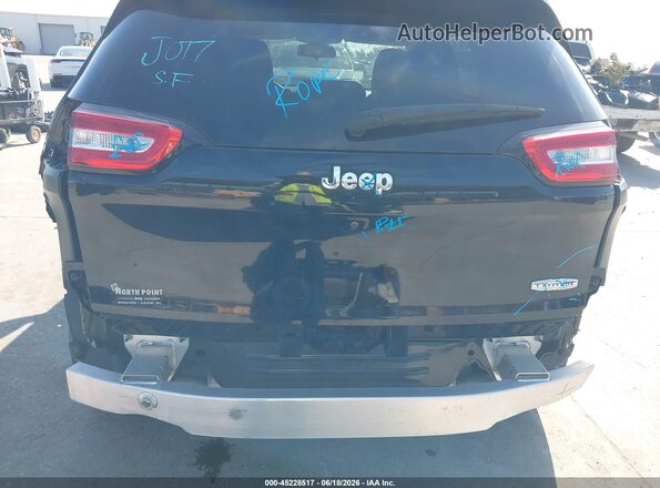 1C4PJLCS9HW554561 2017 JEEP CHEROKEE Black Вид спереду