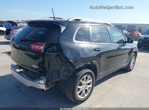 1C4PJLCS9HW554561 2017 JEEP CHEROKEE Black Задня права чверть