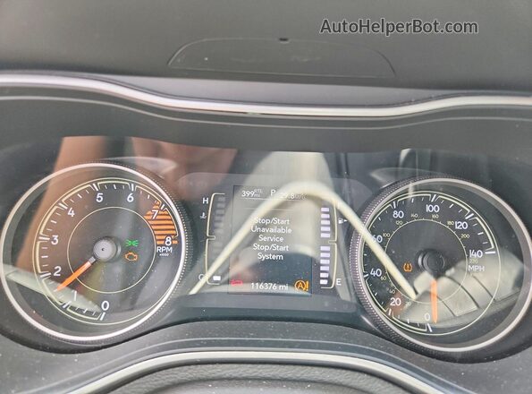 1C4PJLCX1KD145663 2019 JEEP CHEROKEE Белый Вид щитка приборов