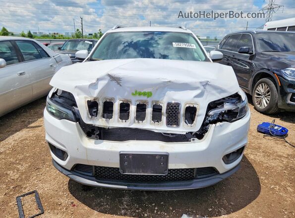1C4PJLCX1KD145663 2019 JEEP CHEROKEE Белый Вид спереди