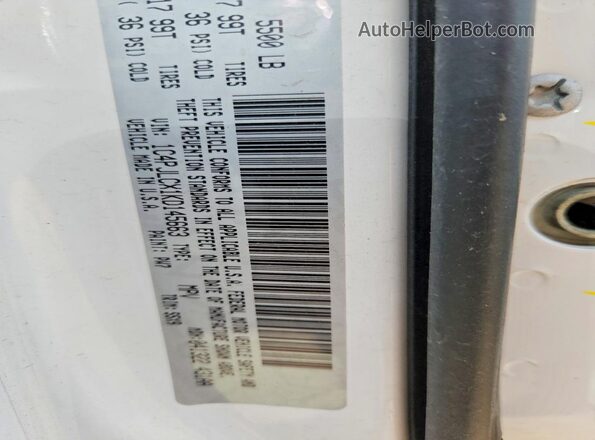 1C4PJLCX1KD145663 2019 JEEP CHEROKEE Белый Вид подкапотного пространства