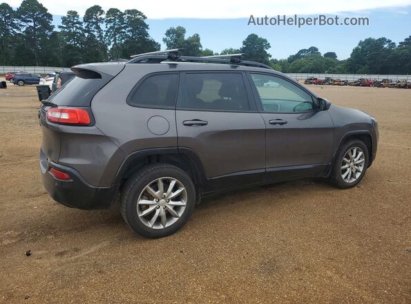1C4PJLCX2JD590976 2018 JEEP CHEROKEE Charcoal უკანა მარჯვენა