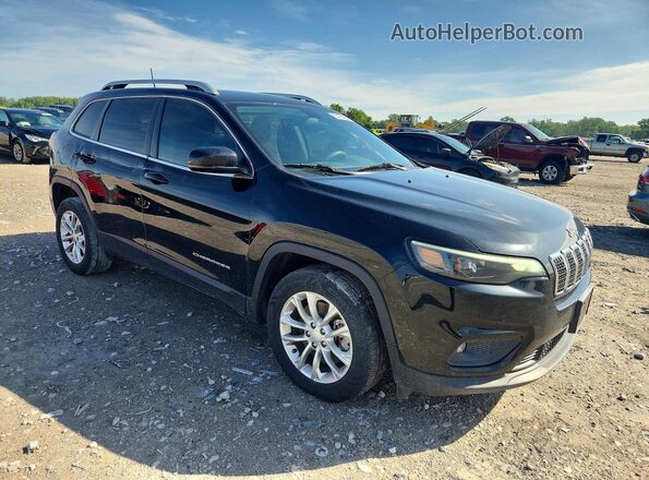 1C4PJLCX4KD384088 2019 JEEP CHEROKEE Black Передня права чверть