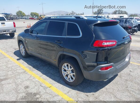 1C4PJLCX5JD595122 2018 JEEP CHEROKEE Черный Задняя левая четверть