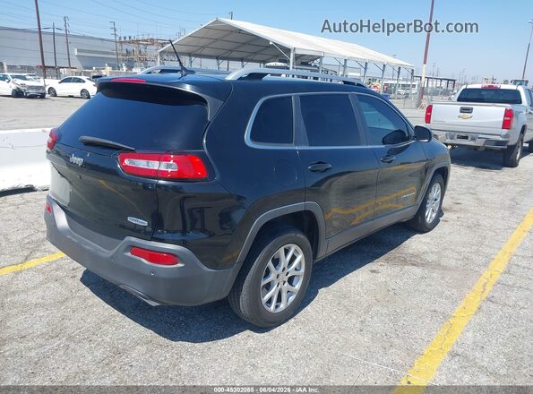 1C4PJLCX5JD595122 2018 JEEP CHEROKEE Черный Задняя правая четверть
