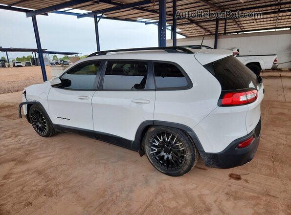 1C4PJLCX7JD621249 2018 JEEP CHEROKEE White Задня ліва чверть