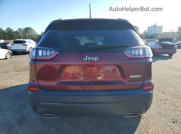 1C4PJLCX8LD507618 2020 JEEP CHEROKEE Maroon Widok z tyłu
