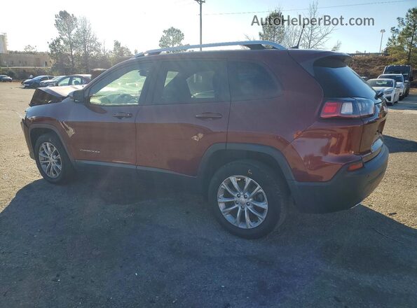 1C4PJLCX8LD507618 2020 JEEP CHEROKEE Maroon Tył lewy