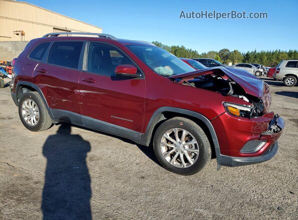 1C4PJLCX8LD507618 2020 JEEP CHEROKEE Maroon Przód prawy