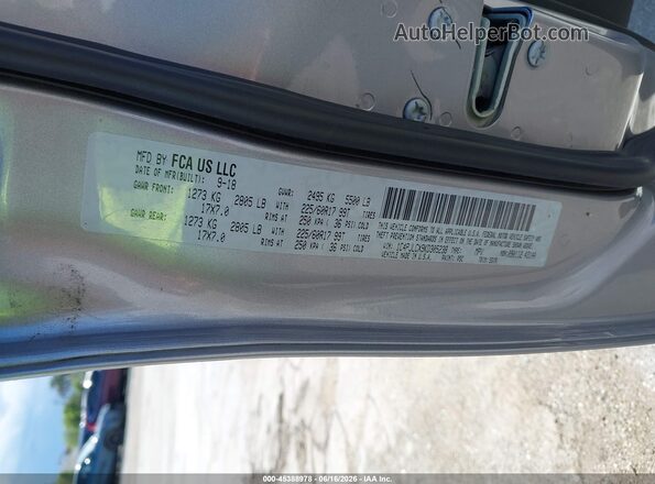 1C4PJLCX9KD305238 2019 JEEP CHEROKEE Gray Շարժիչի բաժամունքի տեսք