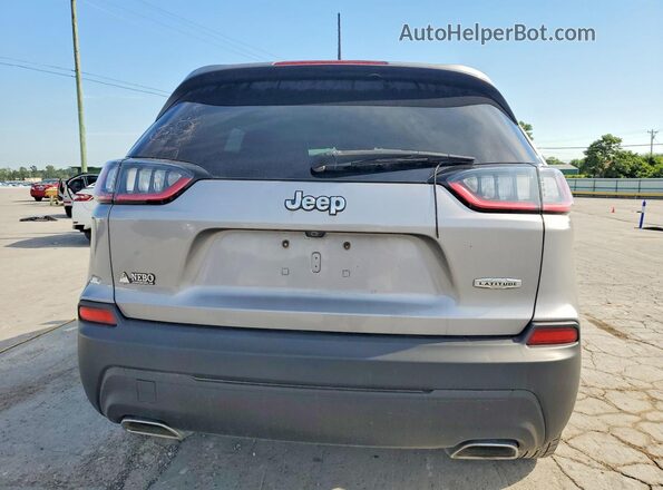 1C4PJLCX9KD439747 2019 JEEP CHEROKEE Silver უკანა ხედი