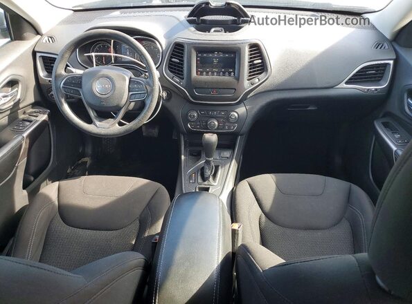 1C4PJLCX9KD439747 2019 JEEP CHEROKEE Silver წინა პანელის ხედი
