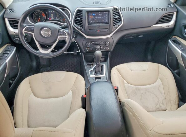 1C4PJLCXXJD606017 2018 JEEP CHEROKEE Tan 