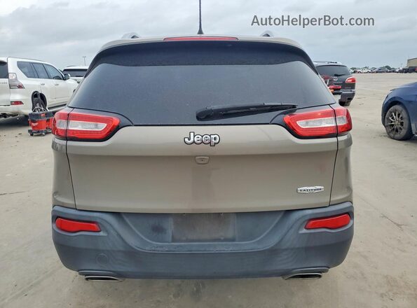1C4PJLCXXJD606017 2018 JEEP CHEROKEE Tan 