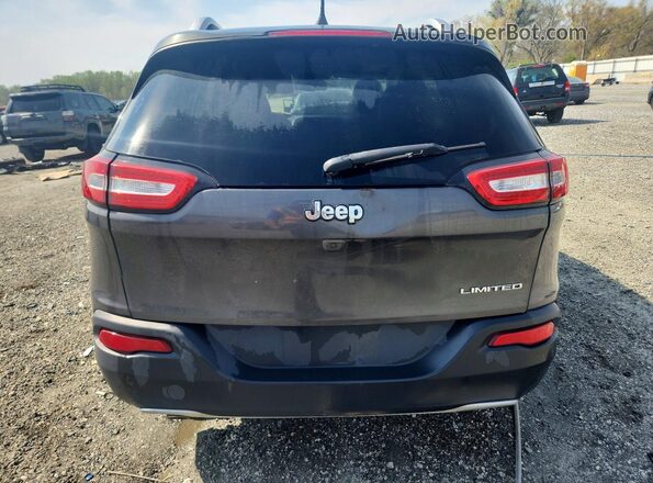 1C4PJLDB0GW138380 2016 JEEP CHEROKEE Charcoal Вид ззаду
