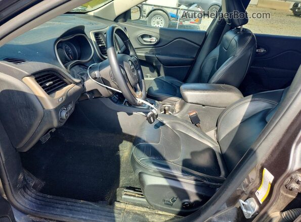 1C4PJLDB0GW138380 2016 JEEP CHEROKEE Charcoal Вид салону спереду