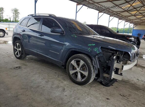 1C4PJLDB0KD387489 2019 JEEP CHEROKEE Blue 