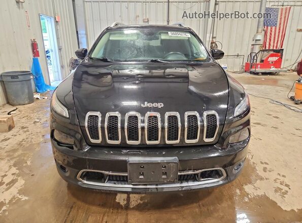 1C4PJLDB1GW281886 2016 JEEP CHEROKEE Black წინა ხედი