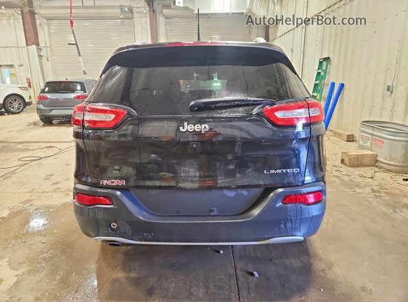 1C4PJLDB1GW281886 2016 JEEP CHEROKEE Black უკანა ხედი