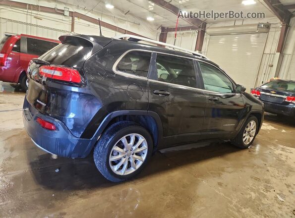1C4PJLDB1GW281886 2016 JEEP CHEROKEE Black უკანა მარჯვენა