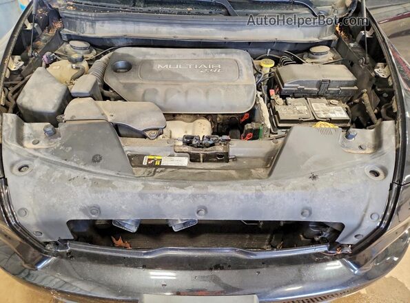 1C4PJLDB1GW281886 2016 JEEP CHEROKEE Black ძრავის განყოფილების ხედი