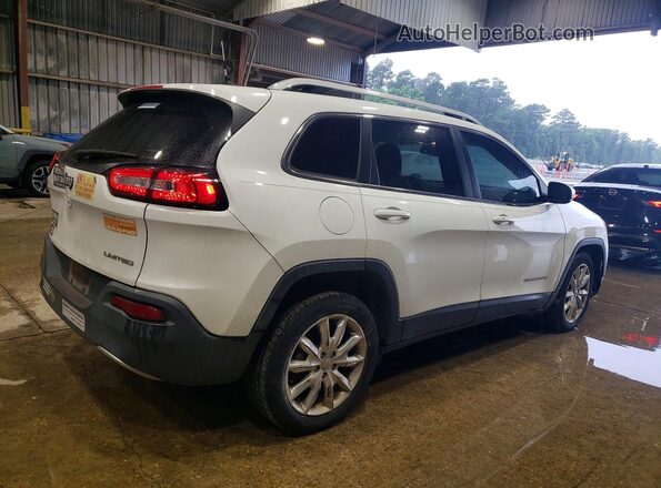 1C4PJLDB1HW603993 2017 JEEP CHEROKEE White Rear right