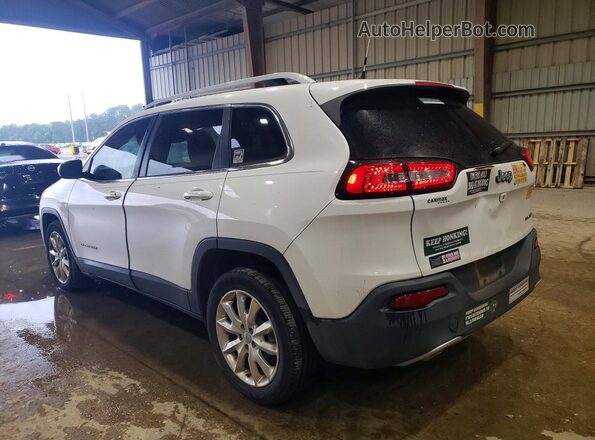 1C4PJLDB1HW603993 2017 JEEP CHEROKEE White Rear left