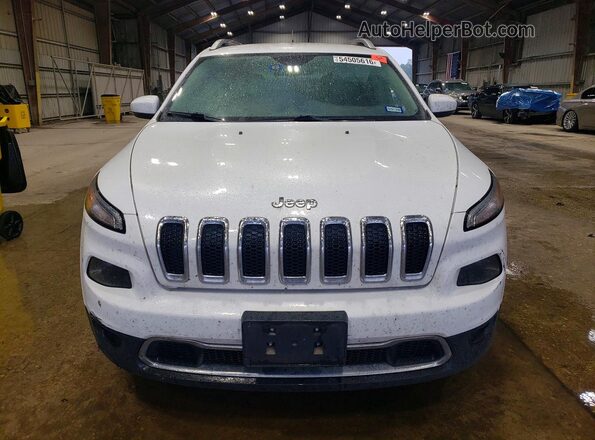 1C4PJLDB1HW603993 2017 JEEP CHEROKEE White Front view