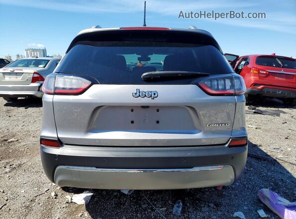 1C4PJLDB1KD242218 2019 JEEP CHEROKEE Серебряный Вид сзади