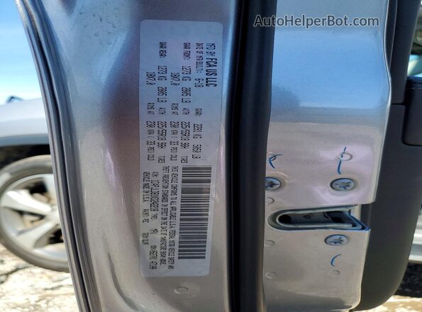 1C4PJLDB1KD242218 2019 JEEP CHEROKEE Серебряный Вид наклейки с VIN-кодом