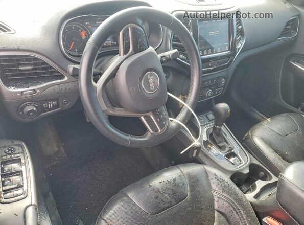 1C4PJLDB2KD302412 2019 JEEP CHEROKEE Black Առջևի վահանակի տեսք