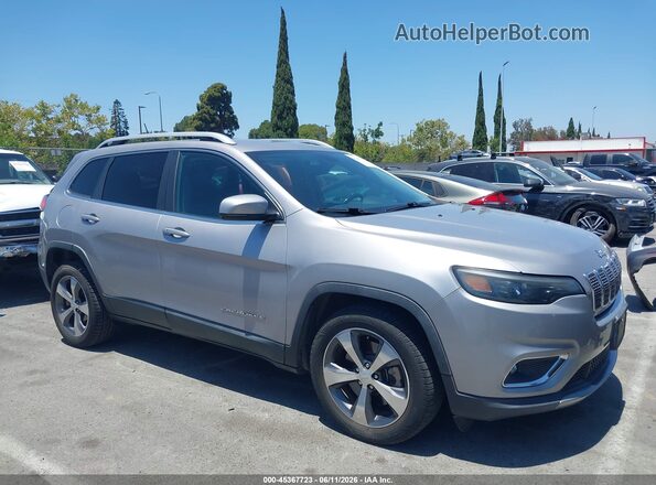 1C4PJLDB2LD505012 2020 JEEP CHEROKEE Silver უკანა სალონის ხედი