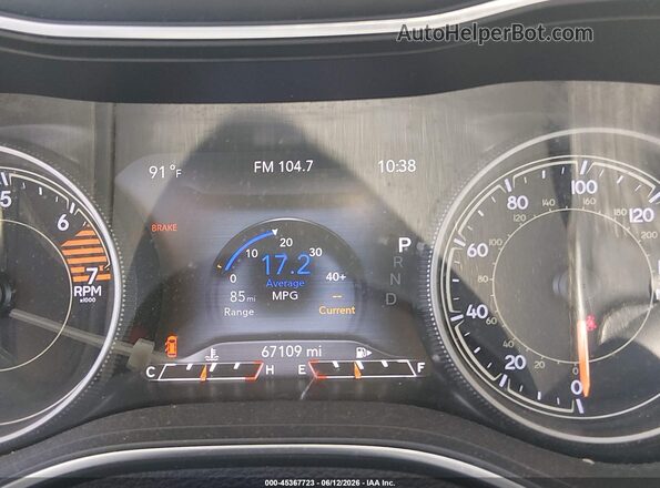 1C4PJLDB2LD505012 2020 JEEP CHEROKEE Silver უკანა სავარძლების ხედი