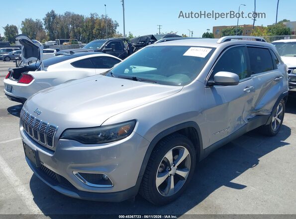 1C4PJLDB2LD505012 2020 JEEP CHEROKEE Silver წინა მარცხენა ხედი სამი მეოთხედიდან