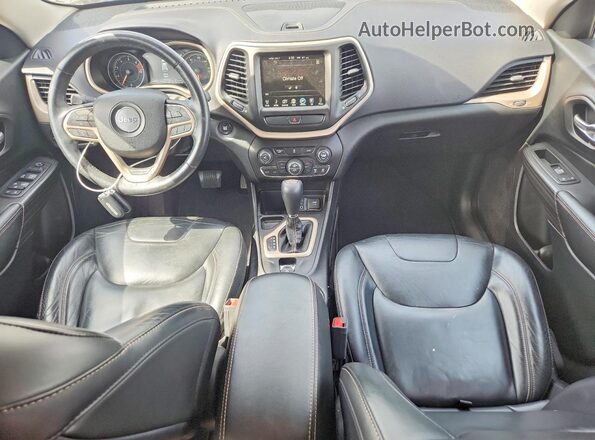 1C4PJLDB3HW566039 2017 JEEP CHEROKEE Silver Vista del salpicadero