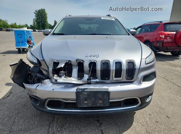 1C4PJLDB3HW566039 2017 JEEP CHEROKEE Silver Vista frontal