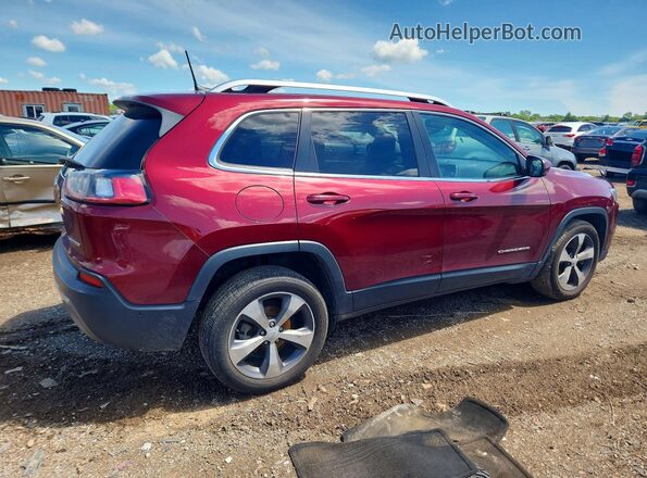 1C4PJLDB3KD343146 2019 JEEP CHEROKEE Red Tył prawy