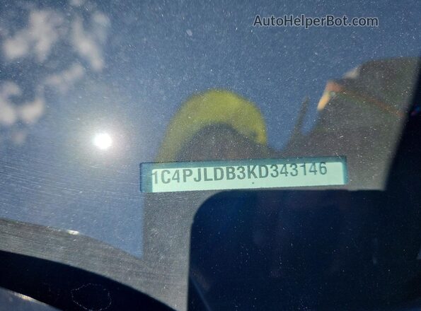 1C4PJLDB3KD343146 2019 JEEP CHEROKEE Red Widok komory silnika