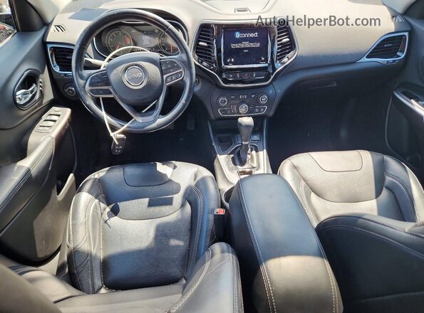 1C4PJLDB3KD343146 2019 JEEP CHEROKEE Red Widok deski rozdzielczej