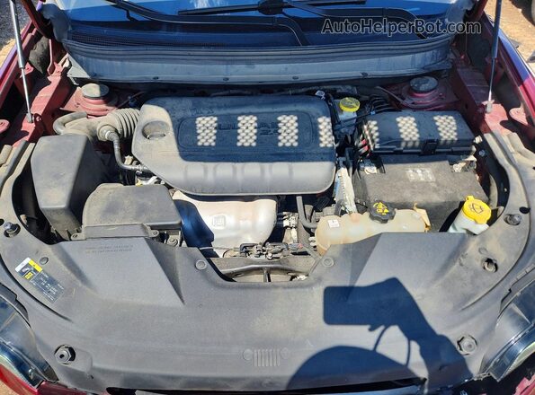 1C4PJLDB3KD343146 2019 JEEP CHEROKEE Red Widok wnętrza z tyłu
