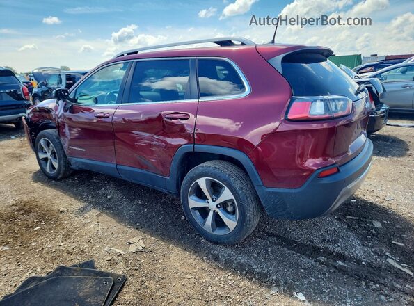 1C4PJLDB3KD343146 2019 JEEP CHEROKEE Red Tył lewy