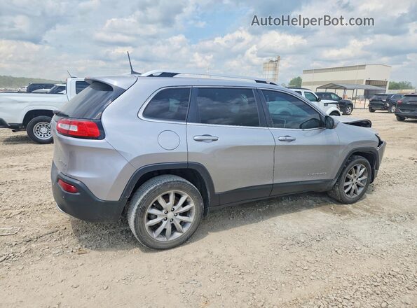 1C4PJLDB4JD528255 2018 JEEP CHEROKEE Silver Հետևի աջ