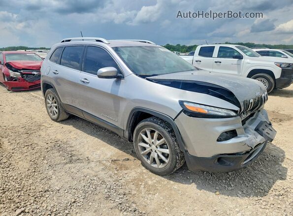 1C4PJLDB4JD528255 2018 JEEP CHEROKEE Silver Առջևի աջ