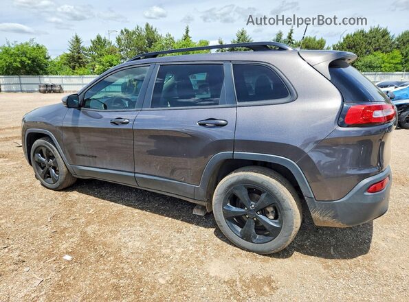 1C4PJLDB4JD574264 2018 JEEP CHEROKEE Gray Trasero izquierdo